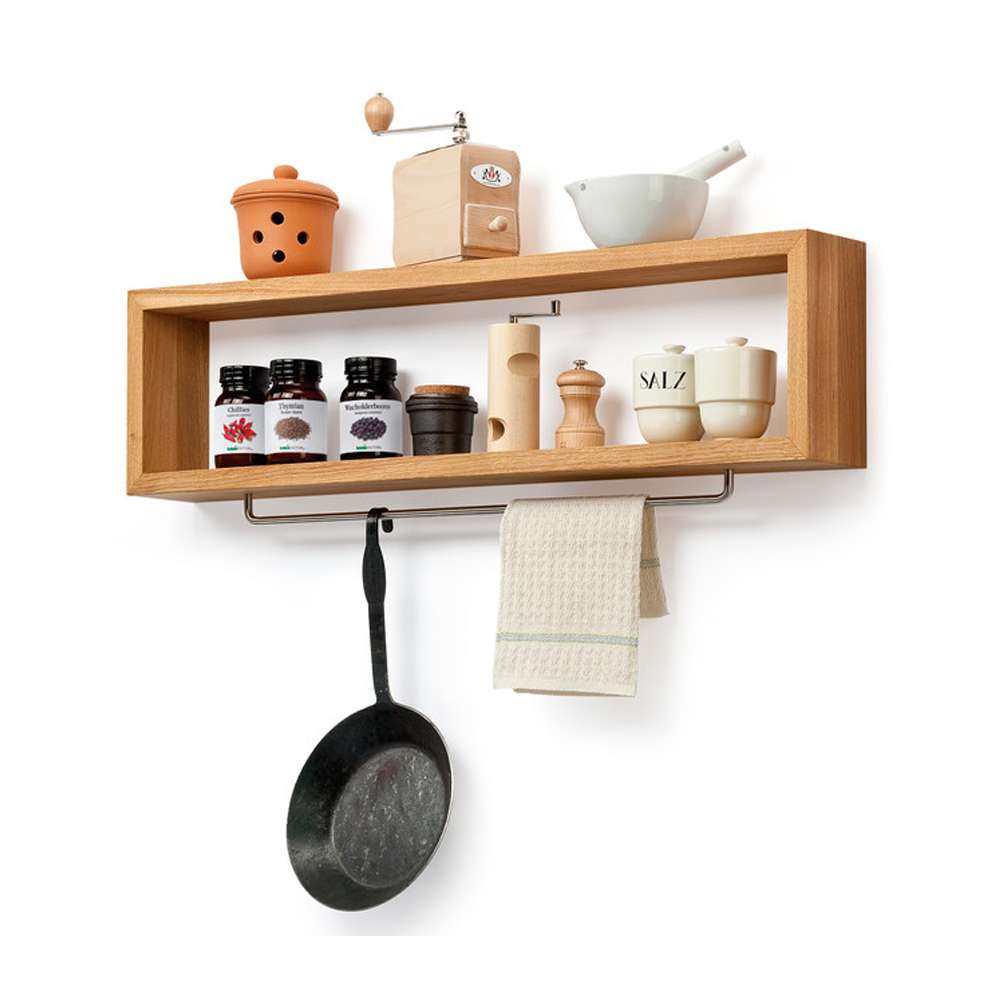 floating kitchen wall shelf